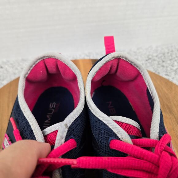 New Balance Womens 9.5B Minimus Trail 10v3 Blue Pink Minimalist Running Shoe - Picture 11 of 12